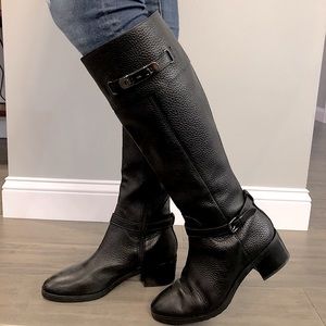 Coach Knee High Heeled Boots